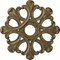 Ekena Millwork Angel Ceiling Medallion (Canopies up to 4 3/8"), 20 7/8"OD x 3 5/8"ID x 1"P, Mississippi Mud Crackle CM20ANMMC - alternate 1
